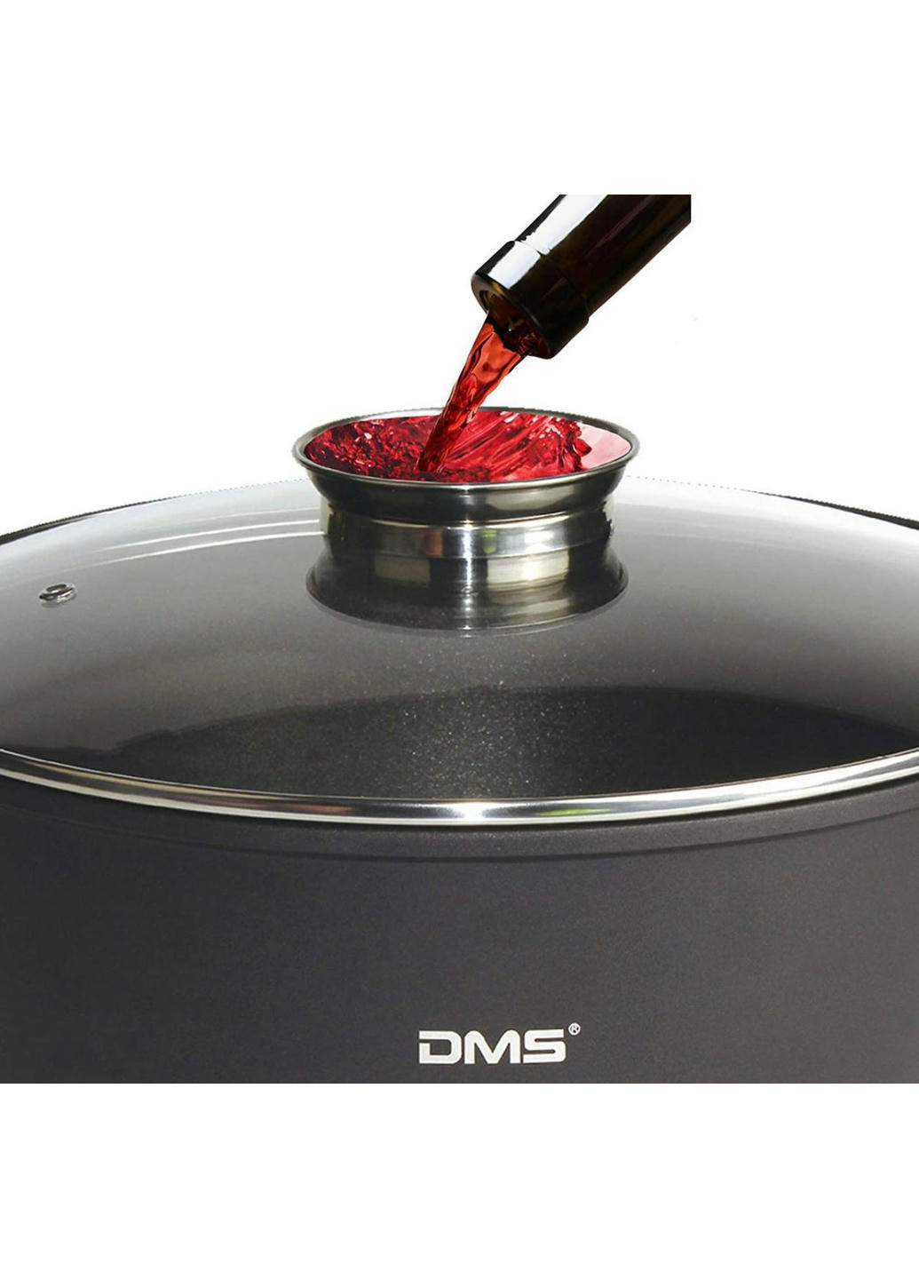 Кастрюля с крышкой TSA-5036B-XXL 36 см 10 л DMS (258259682)