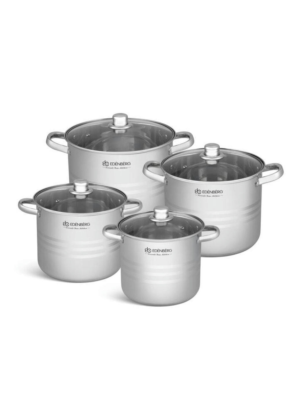 Набір каструль EB-521 8 предметів Edenberg (258260178)