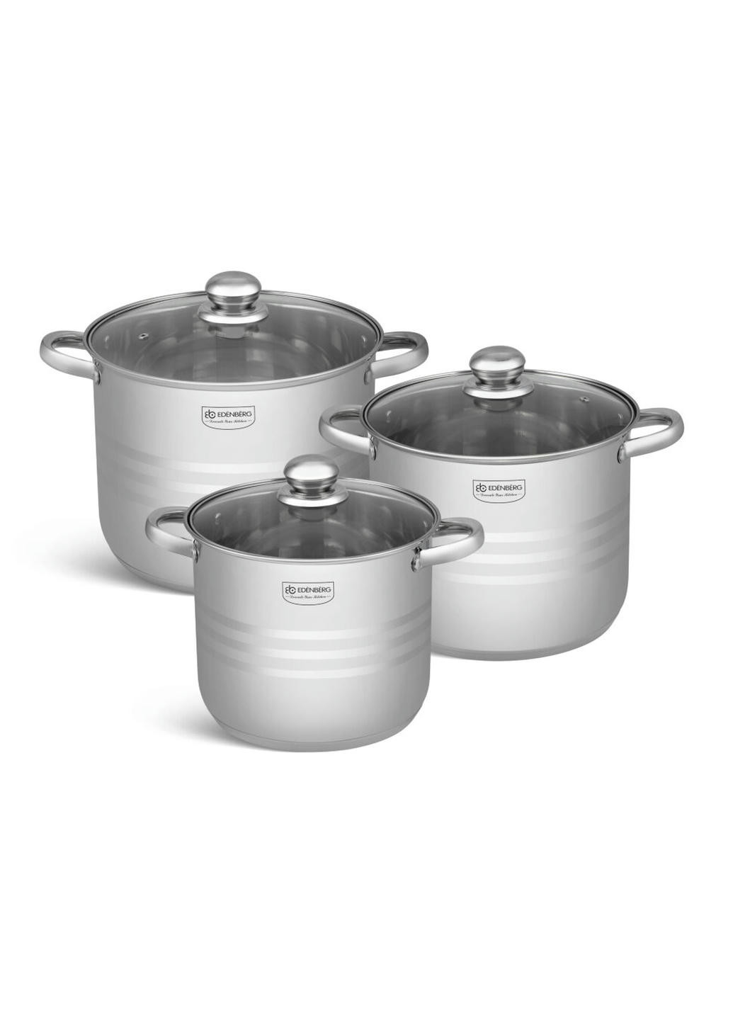 Набор кастрюль EB-522 6 предметов Edenberg (258260181)