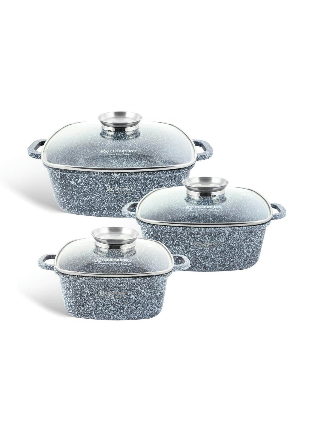 Набор кастрюль EB-8030 8 предметов Edenberg (258260265)