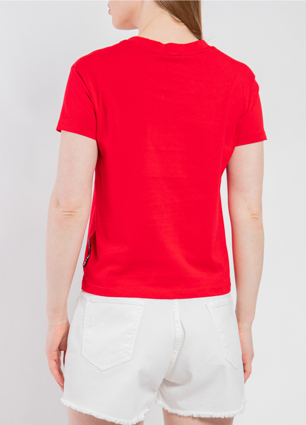 Красная летняя футболка J.B4 (Just Before)