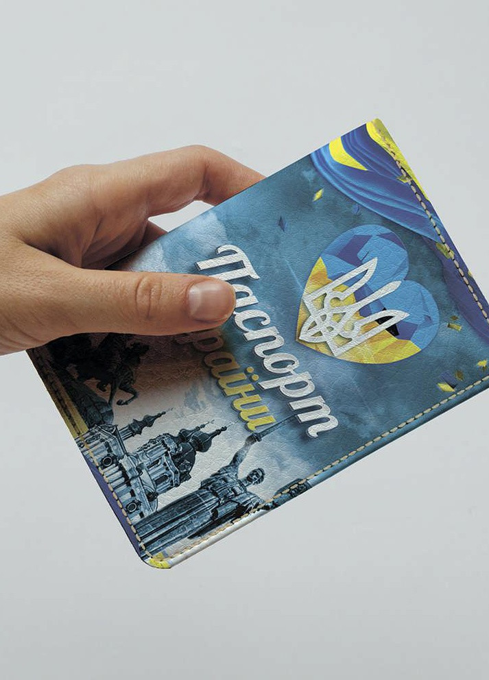 Обкладинка на паспорт громадянина України закордонний (еко-шкіра) Po Fanu (257985299)