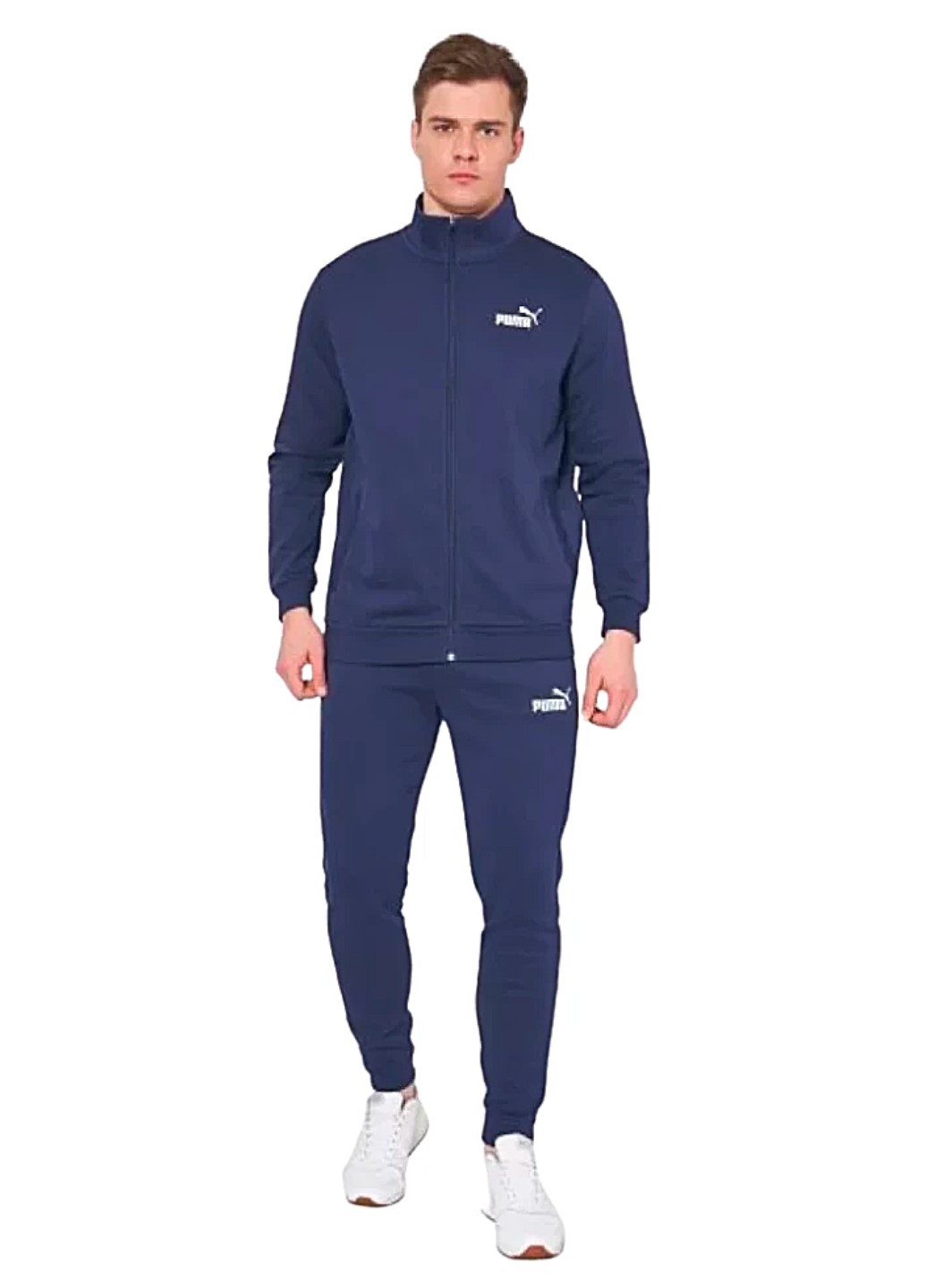 Синий демисезонный спортивный костюм clean sweat suit 58584106 Puma