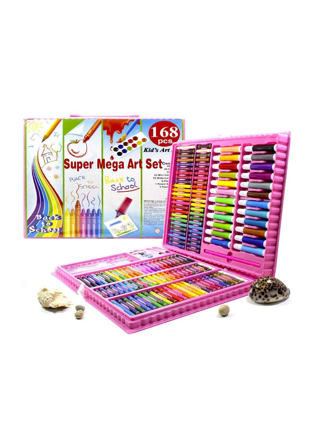 Набор для рисования в кейсе No Brand super mega art set (257989265)