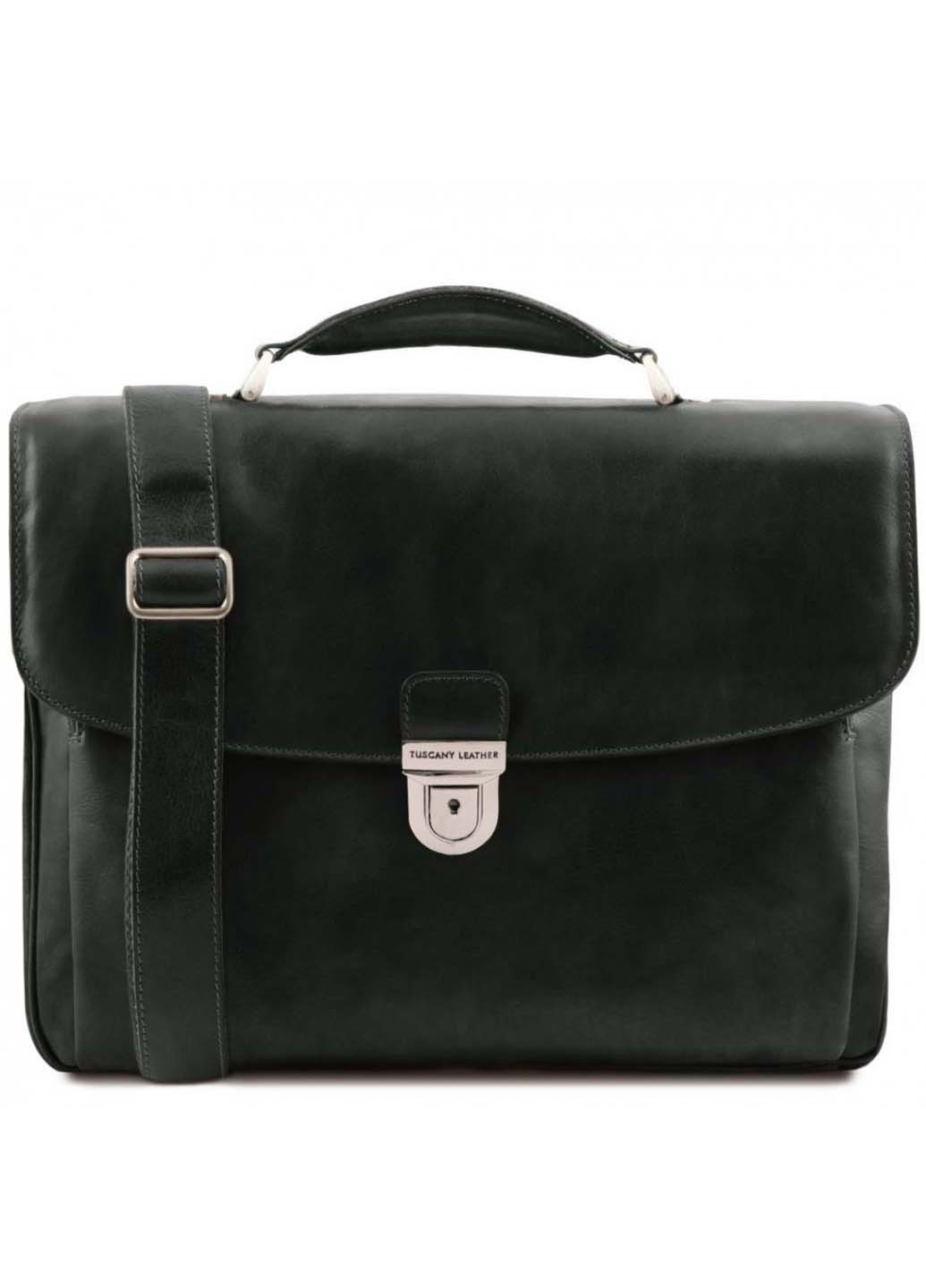 Шкіряний чоловічий портфель мультифункціональний Alessandria TL142067 Tuscany Leather (257996373)