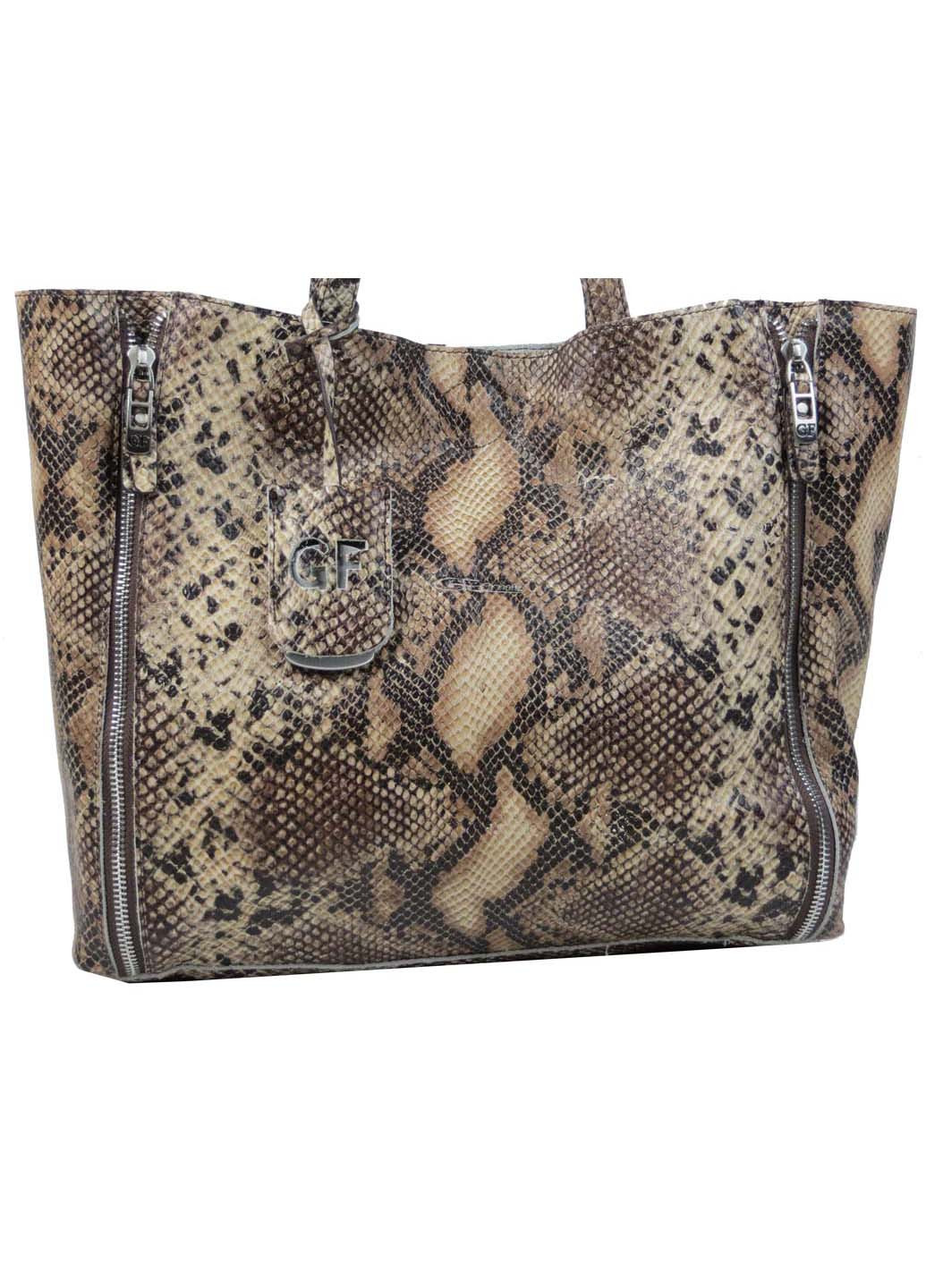 Женская кожаная сумка 42х29х10 см Giorgio Ferretti (257996408)