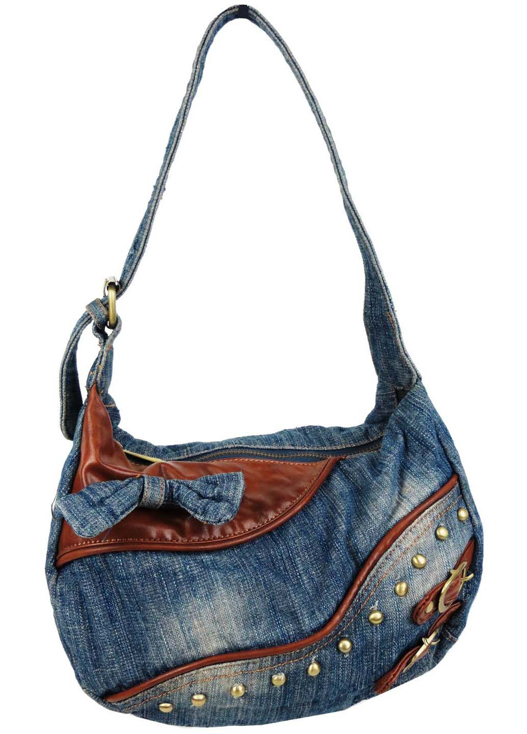 Жіноча джинсова сумка jeans bag Fashion (257996485)