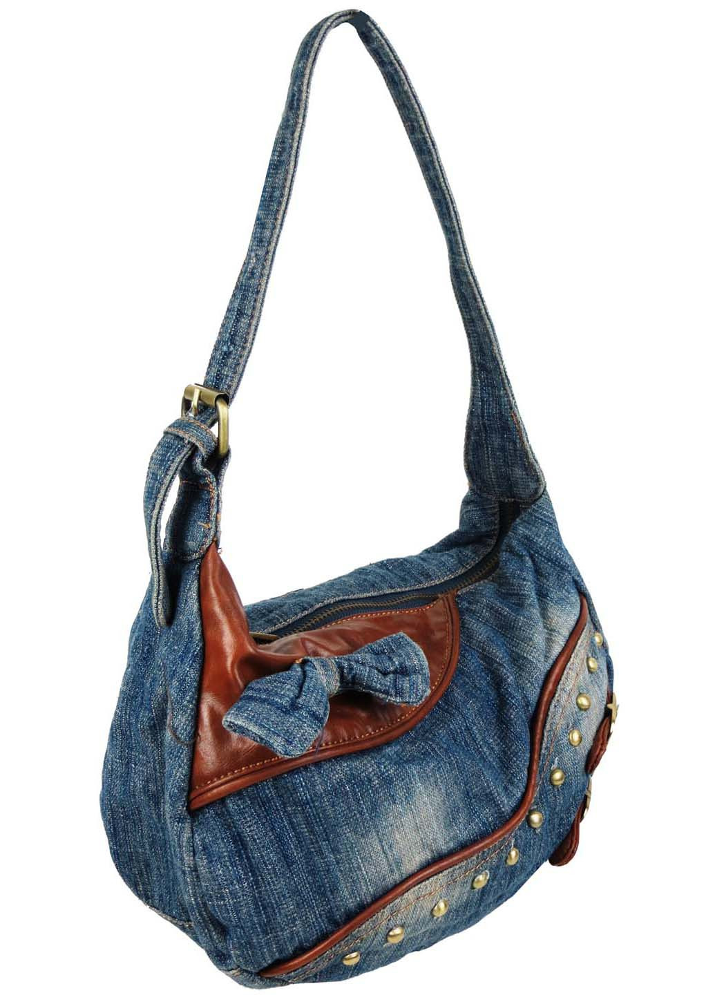 Жіноча джинсова сумка jeans bag Fashion (257996485)