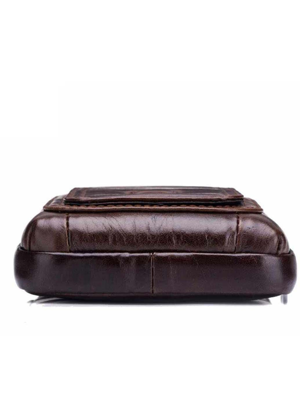 Мужская сумка-чехол на пояс из натуральной кожи YB10 17.5 × 11 × 4 BULL (257996535)
