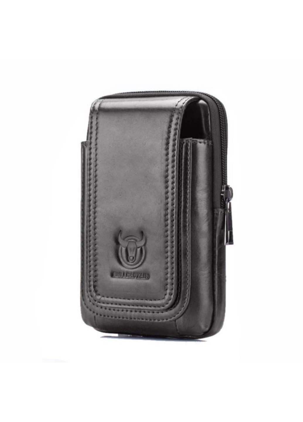 Мужская сумка-чехол на пояс из натуральной кожи YB10A 17.5 × 11 × 4 BULL (257996537)