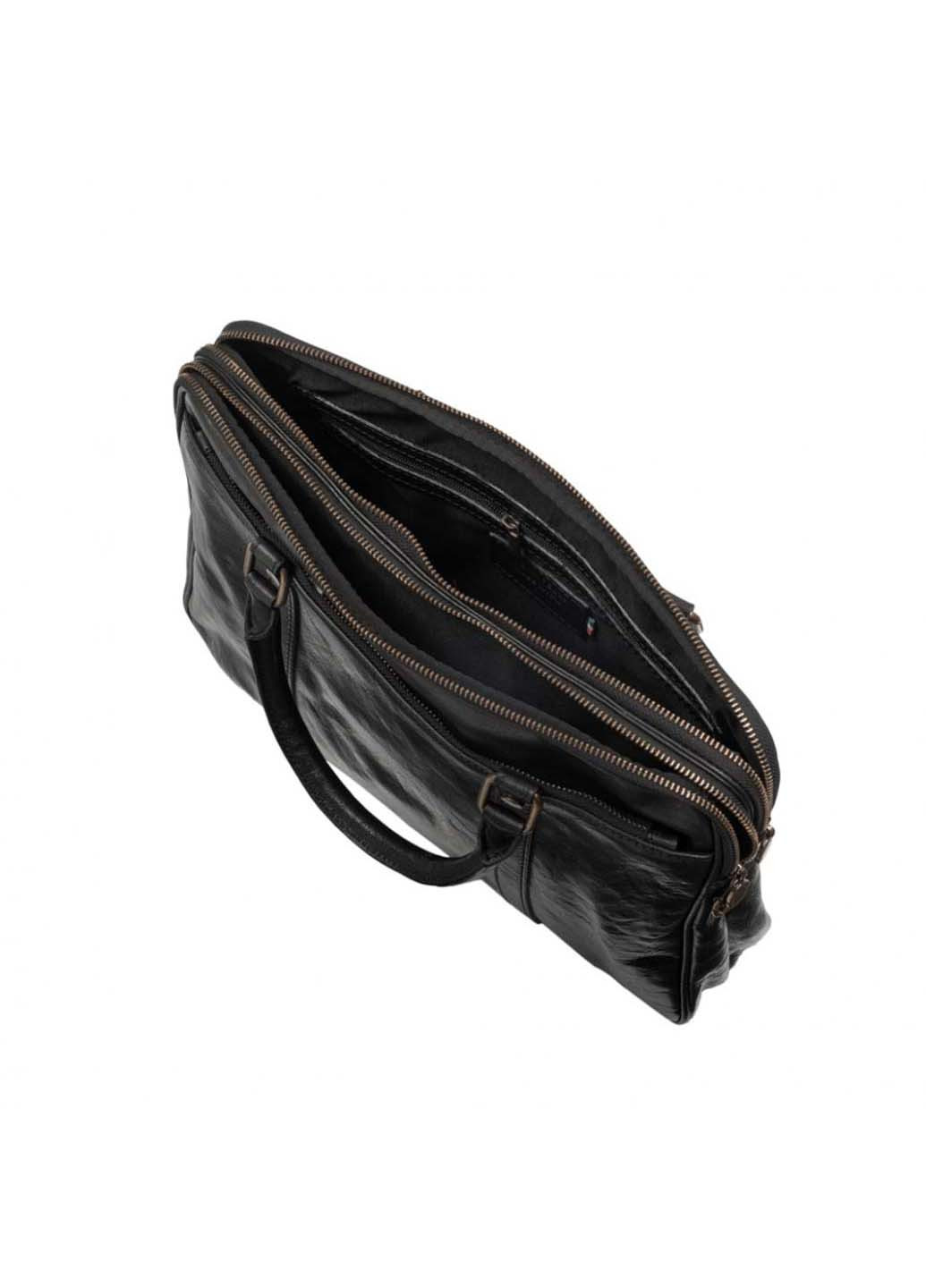 Кожаная сумка черная 0502Blc Firenze (257996253)