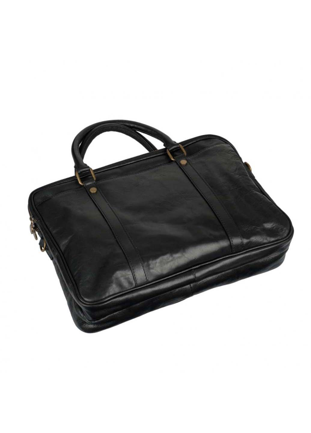 Кожаная сумка черная 0502Blc Firenze (257996253)