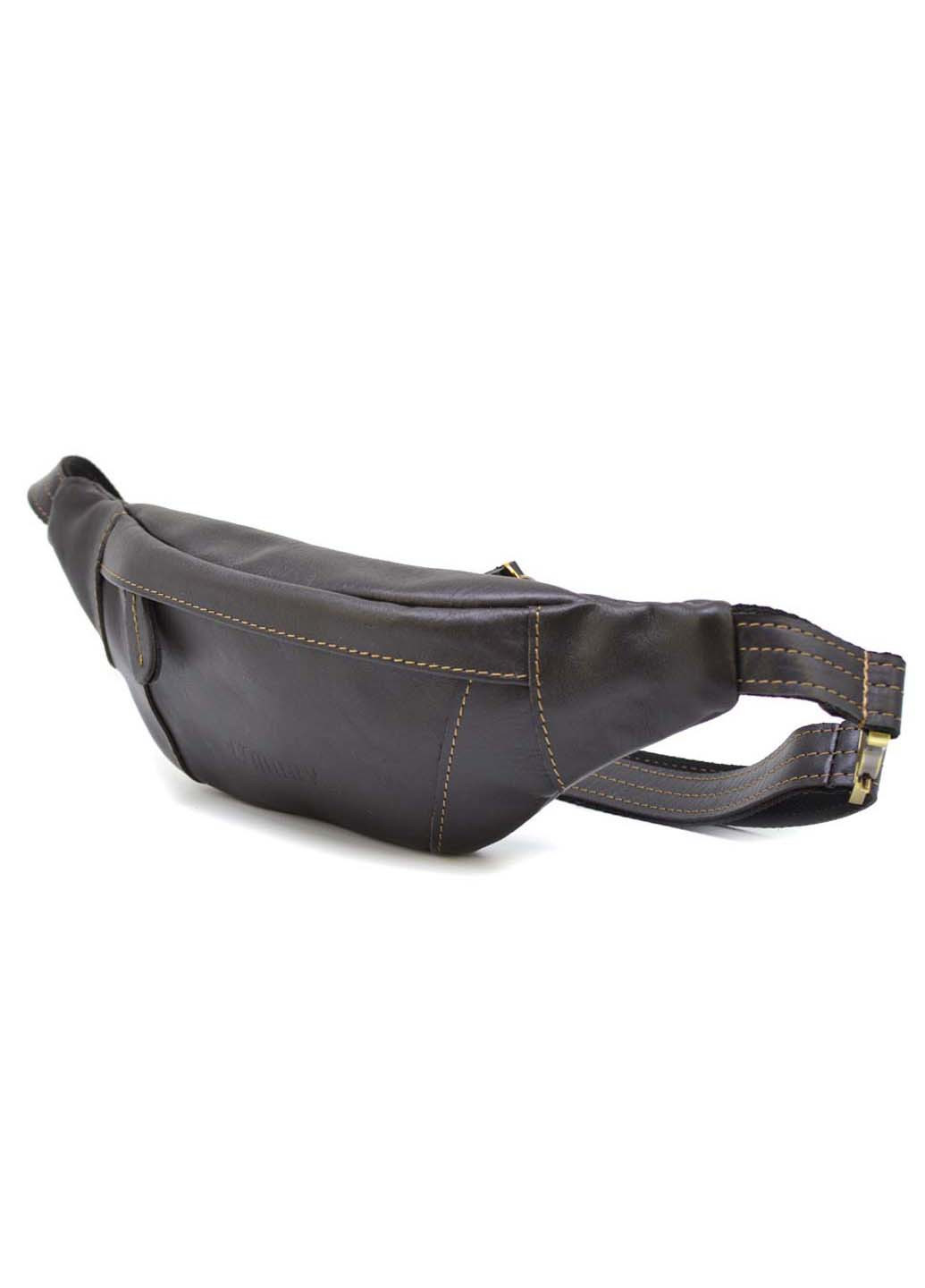 Напоясная кожаная сумка Lim-525GC коричневая LIMARY (257996531)