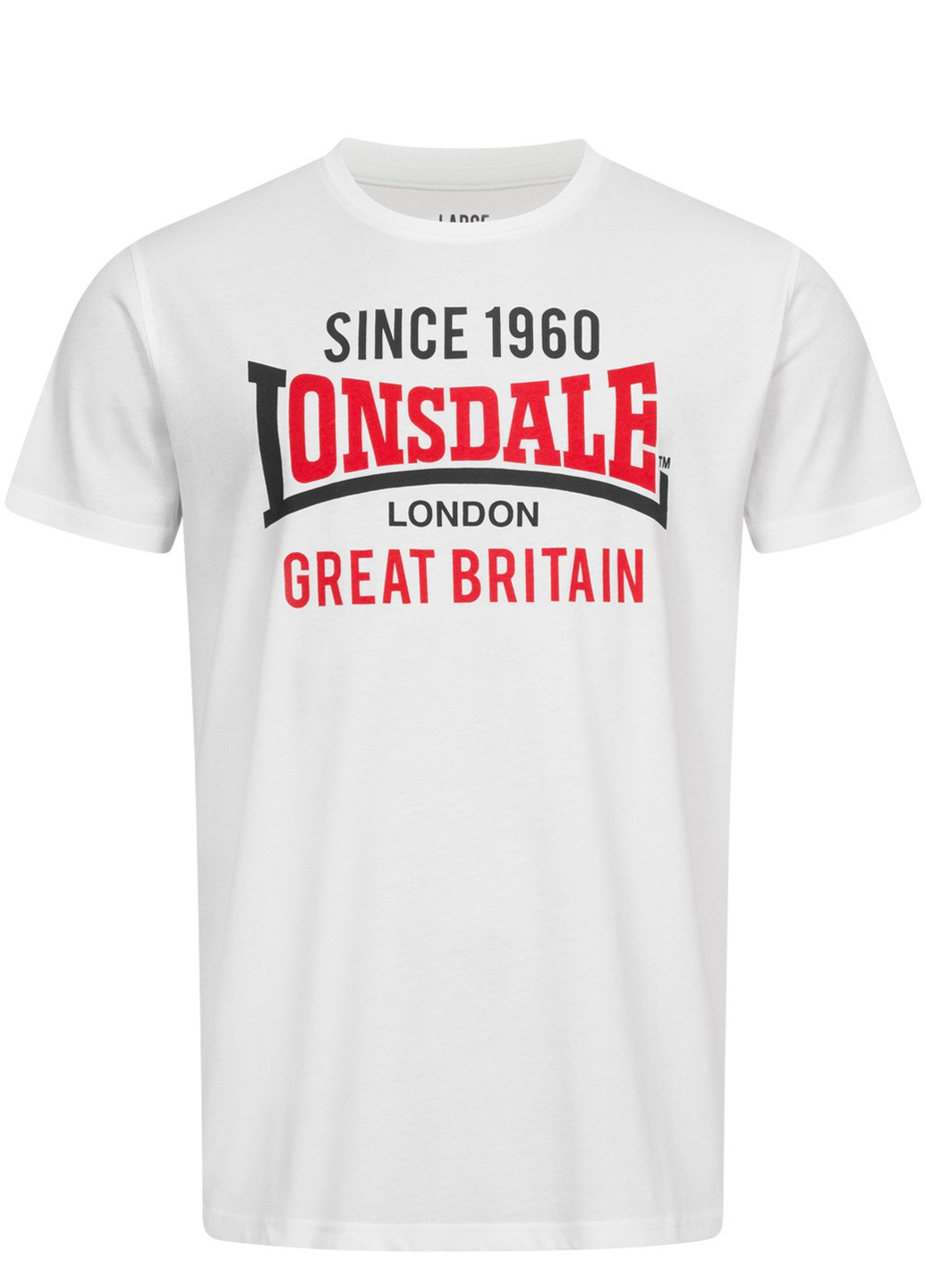 Чорно-біла демісезонна комплект 2 футболки Lonsdale COLLESSIE