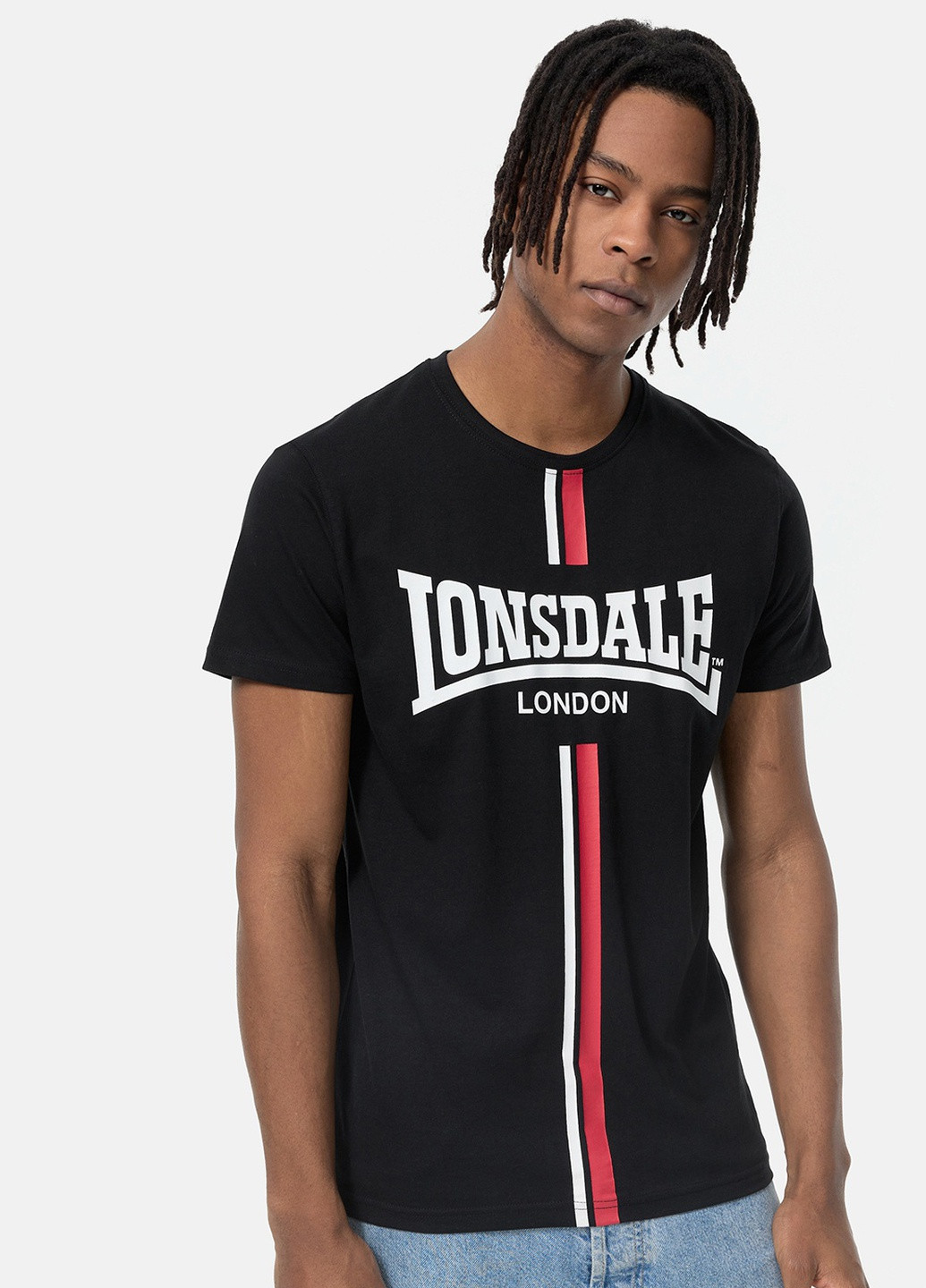 Черная футболка Lonsdale ALTANDHU