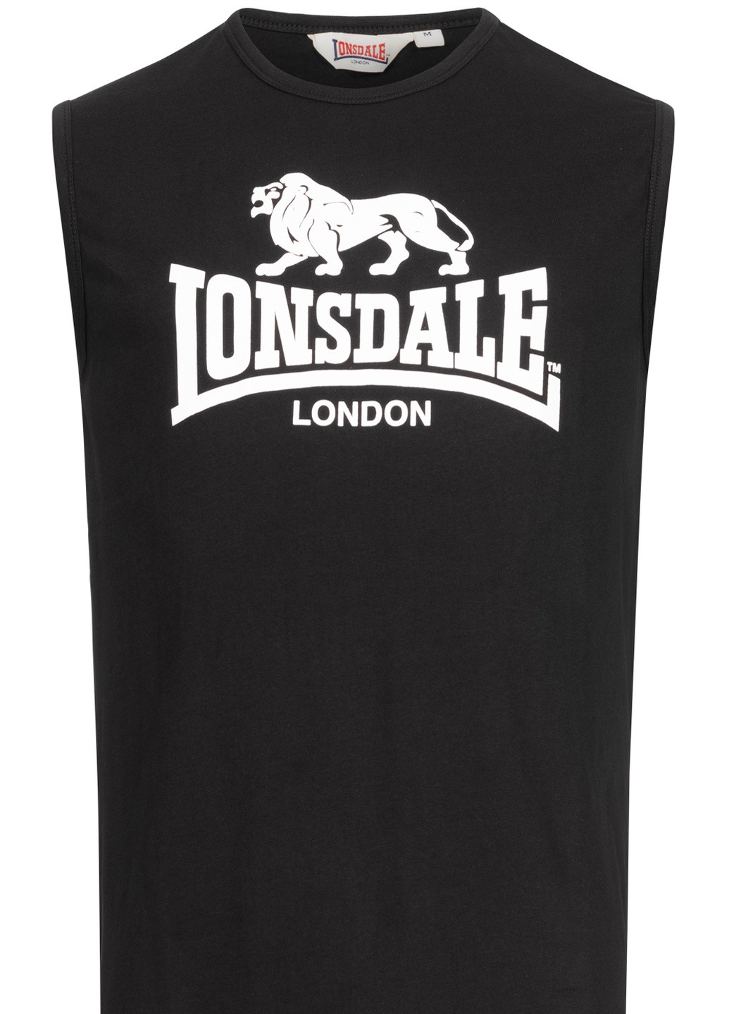 Черная футболка Lonsdale CLOPTON