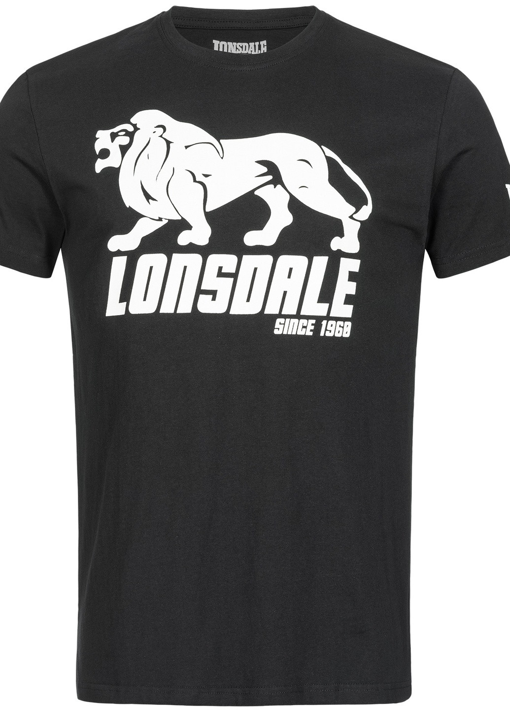 Чорно-біла комплект 2 футболки Lonsdale BYLCHAU