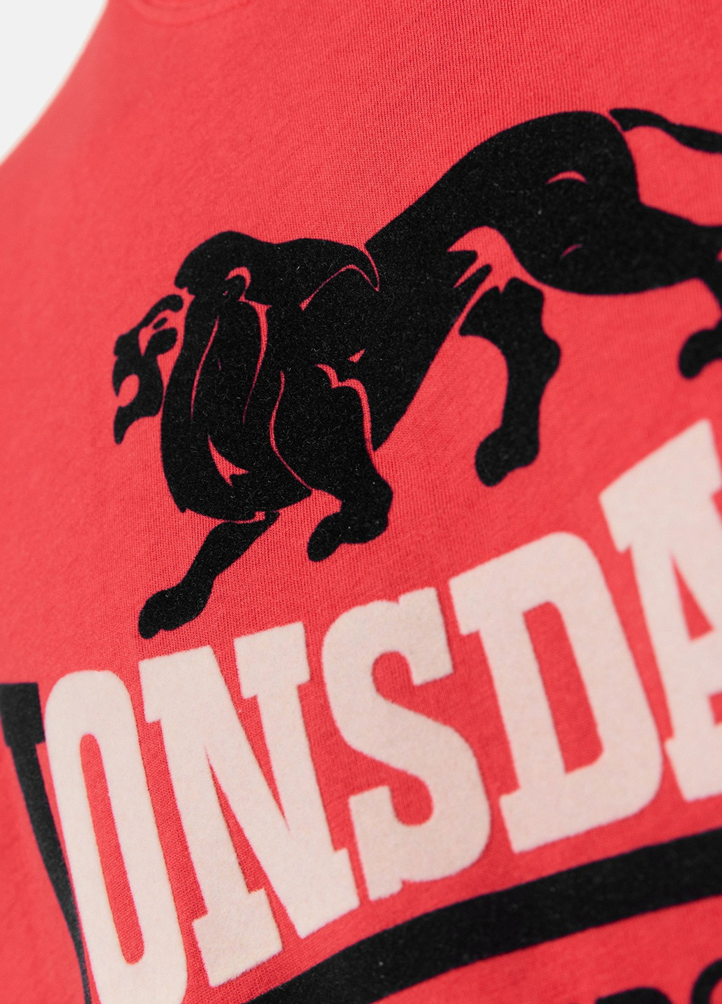 Червона футболка Lonsdale LUBCROY