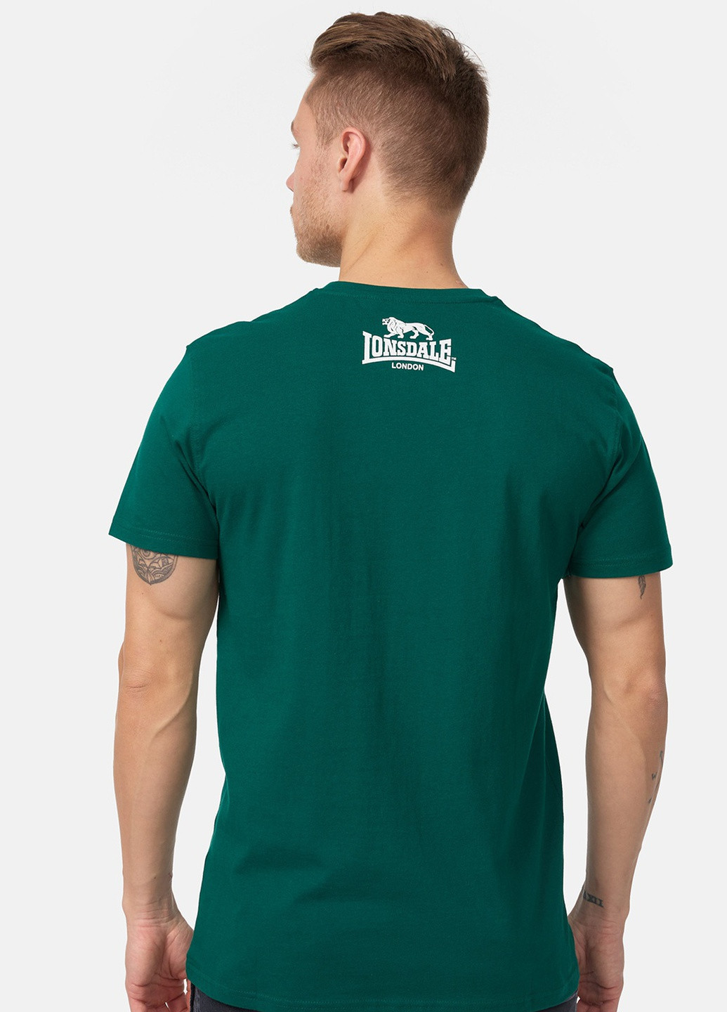 Зеленая футболка Lonsdale LOGO