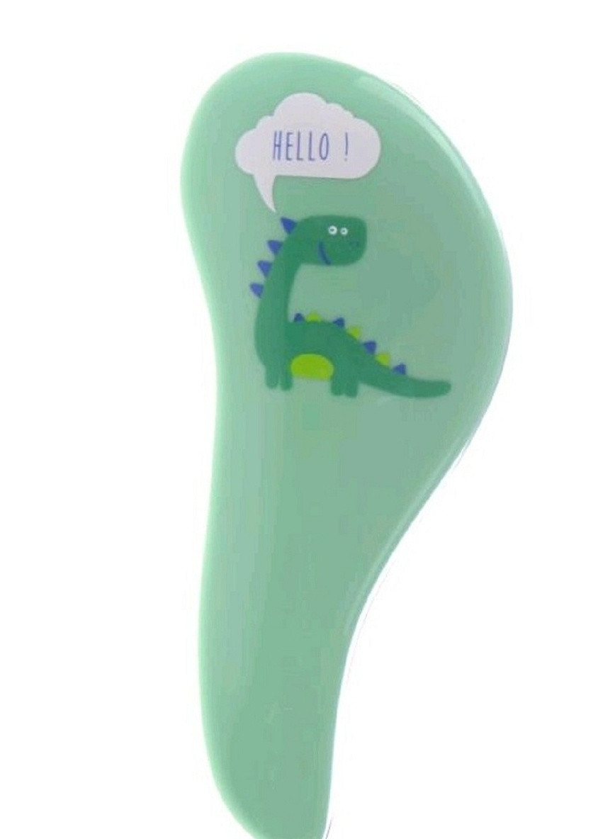 Расчёска детская для пушистых,длинных волос зеленая Dino Sibel D-Meli-Melo Mini (258025205)