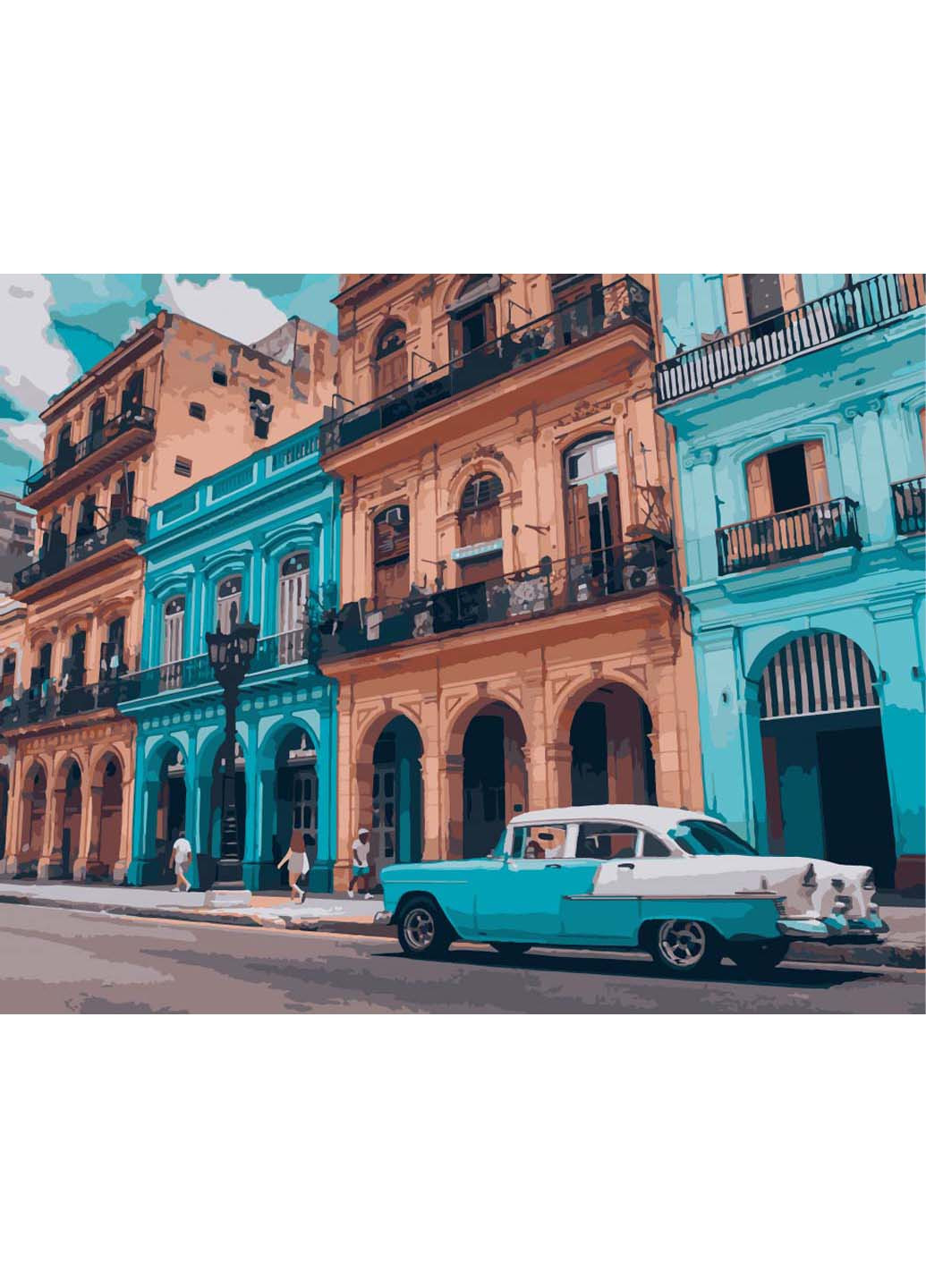 Картина за номерами Яскрава Куба 40х50 см Art Craft (258022093)