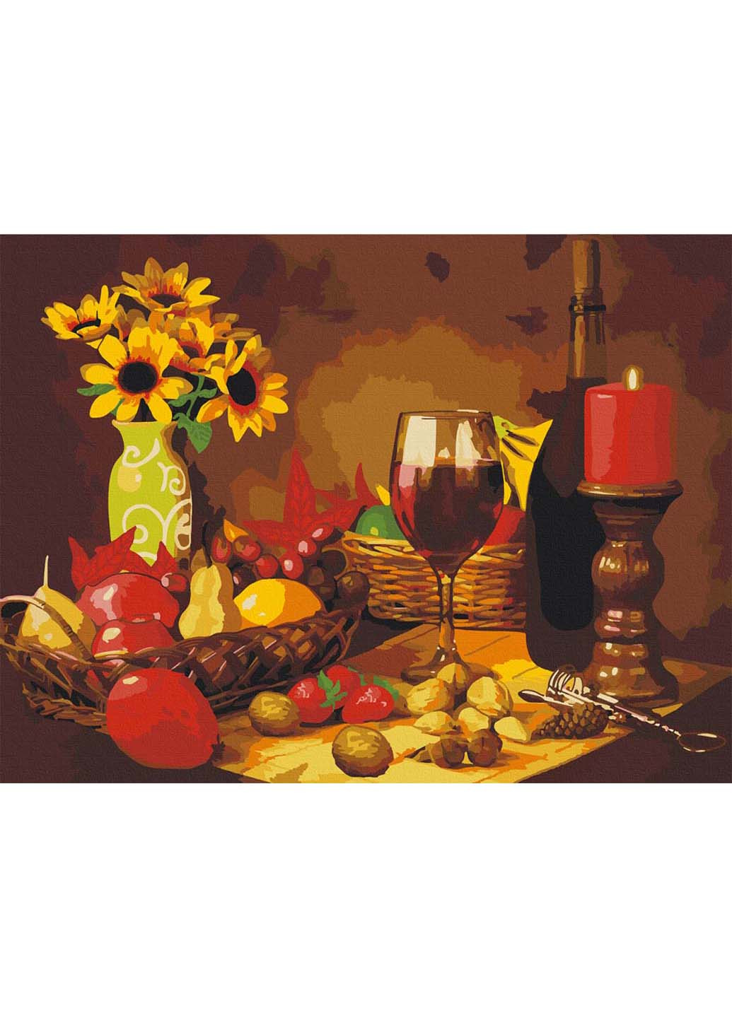 Картина за номерами Фруктова вечеря 40х50 см Art Craft (258021979)