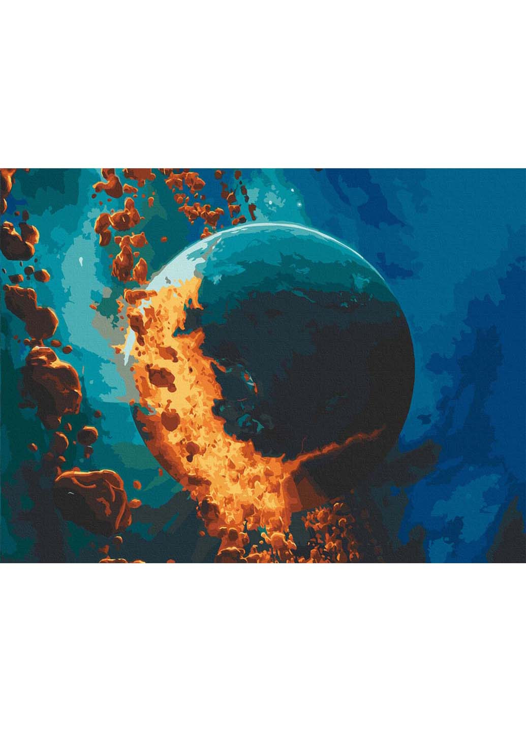 Картина за номерами Вибух Фаетону 40х50 см Art Craft (258021985)