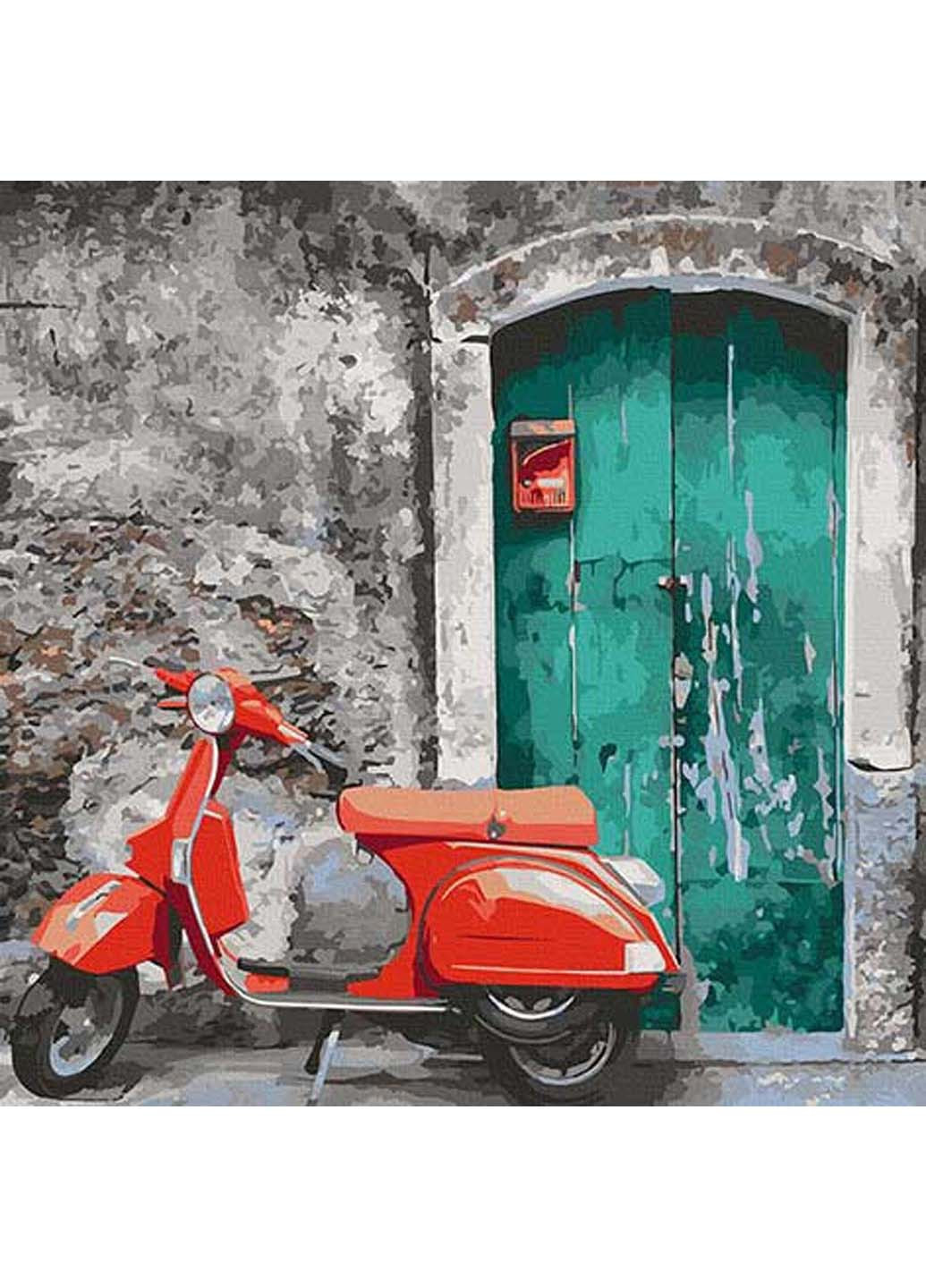 Картина по номерам Соседский мопед 40х40 см Art Craft (258022243)