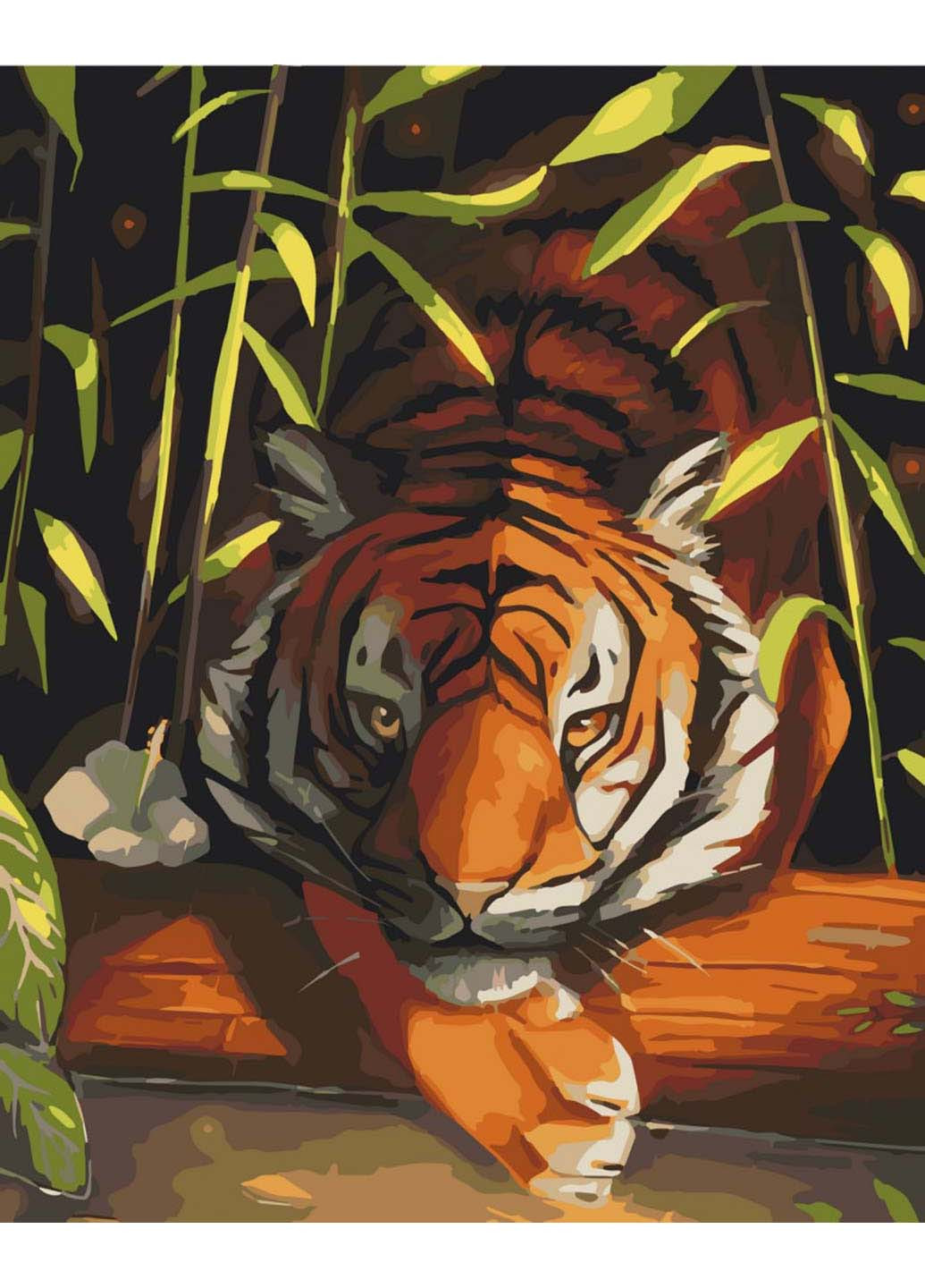Картина по номерам Бенгальский тигр 40х50 см Art Craft (258022157)
