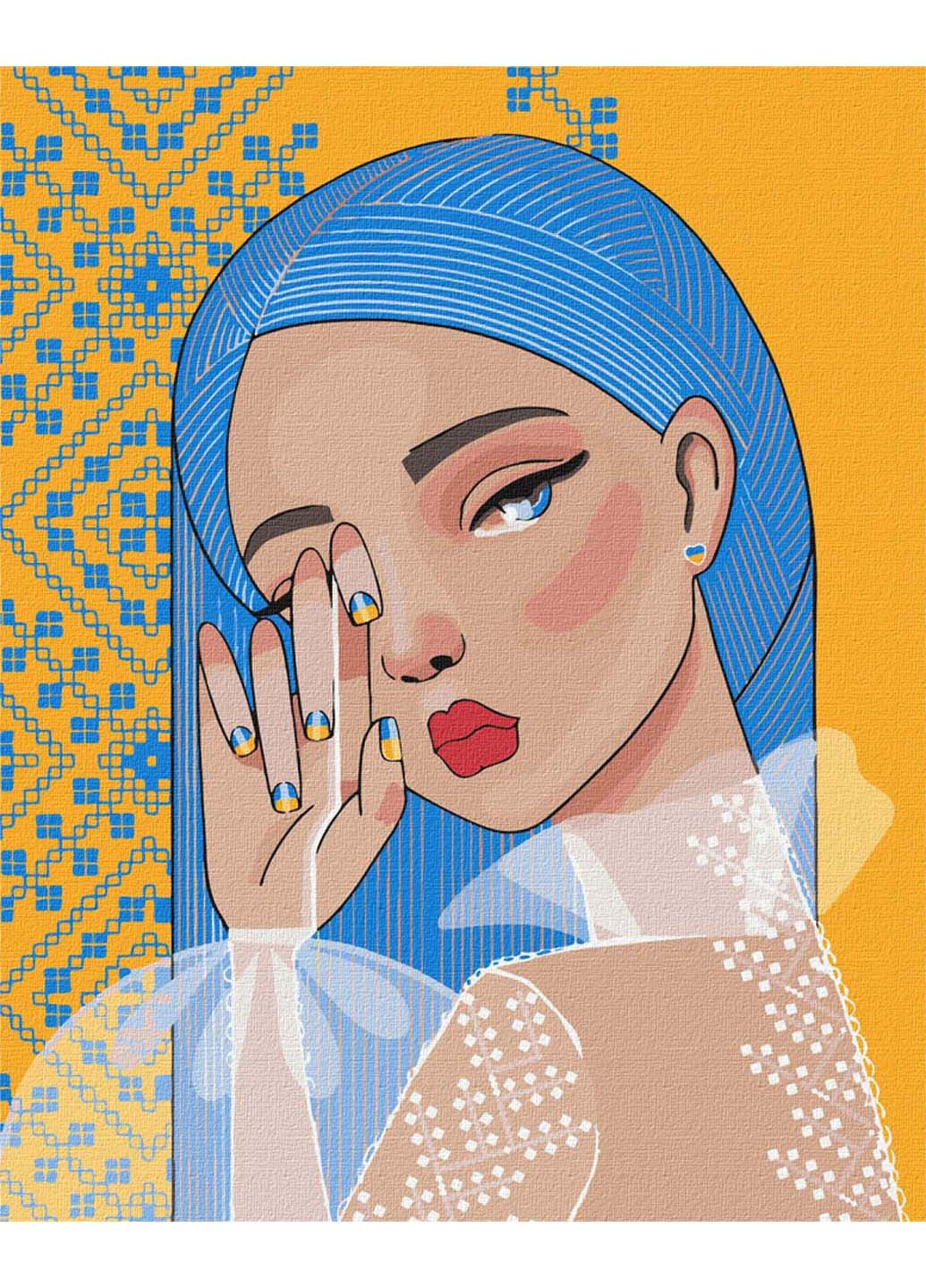 Картина за номерами Незламна ©mosyakart 40х50 см Идейка (258021843)