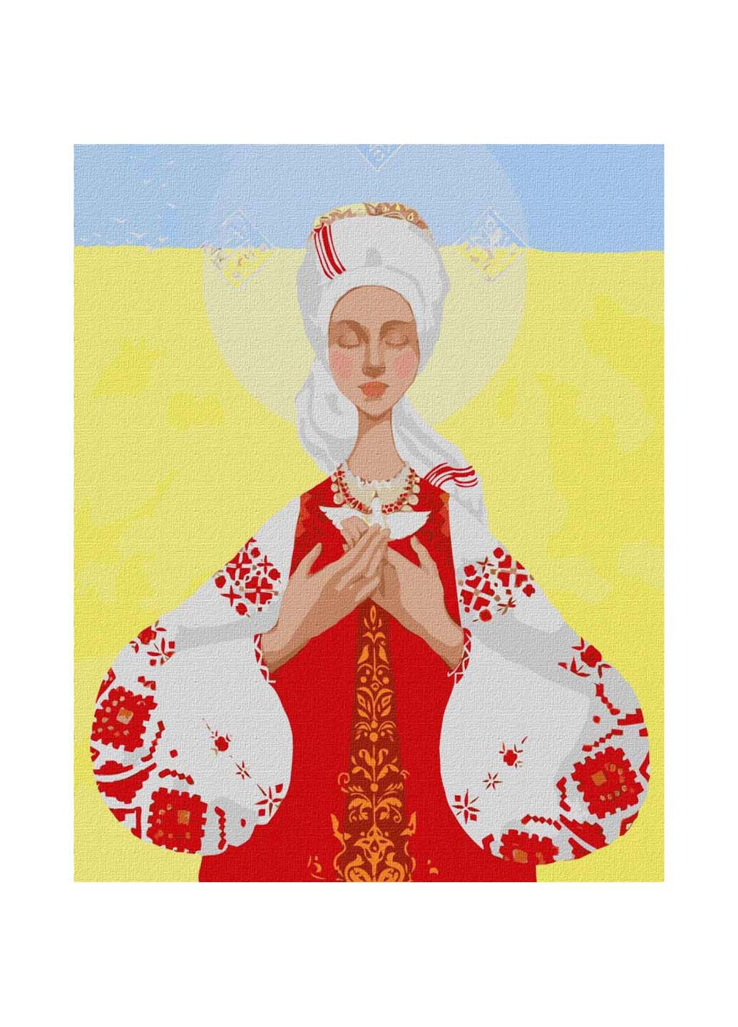 Картина за номерами Мати Україна 40х50 см Идейка (258021607)