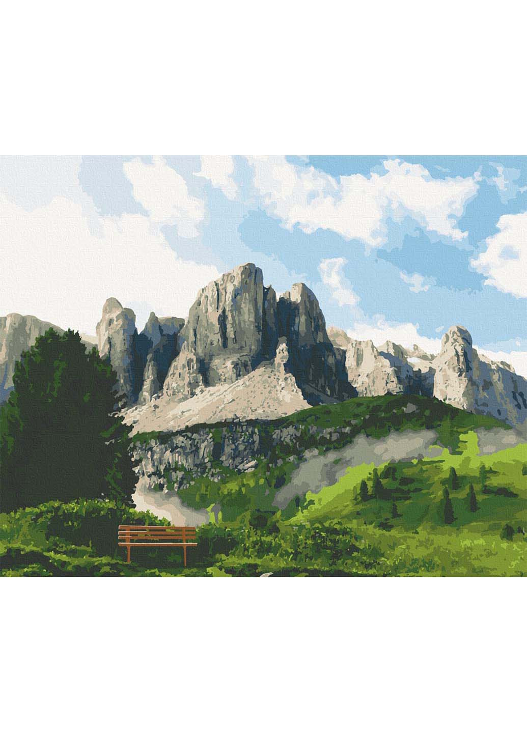 Картина за номерами Доломітові Альпи 40х50 см Art Craft (258021879)