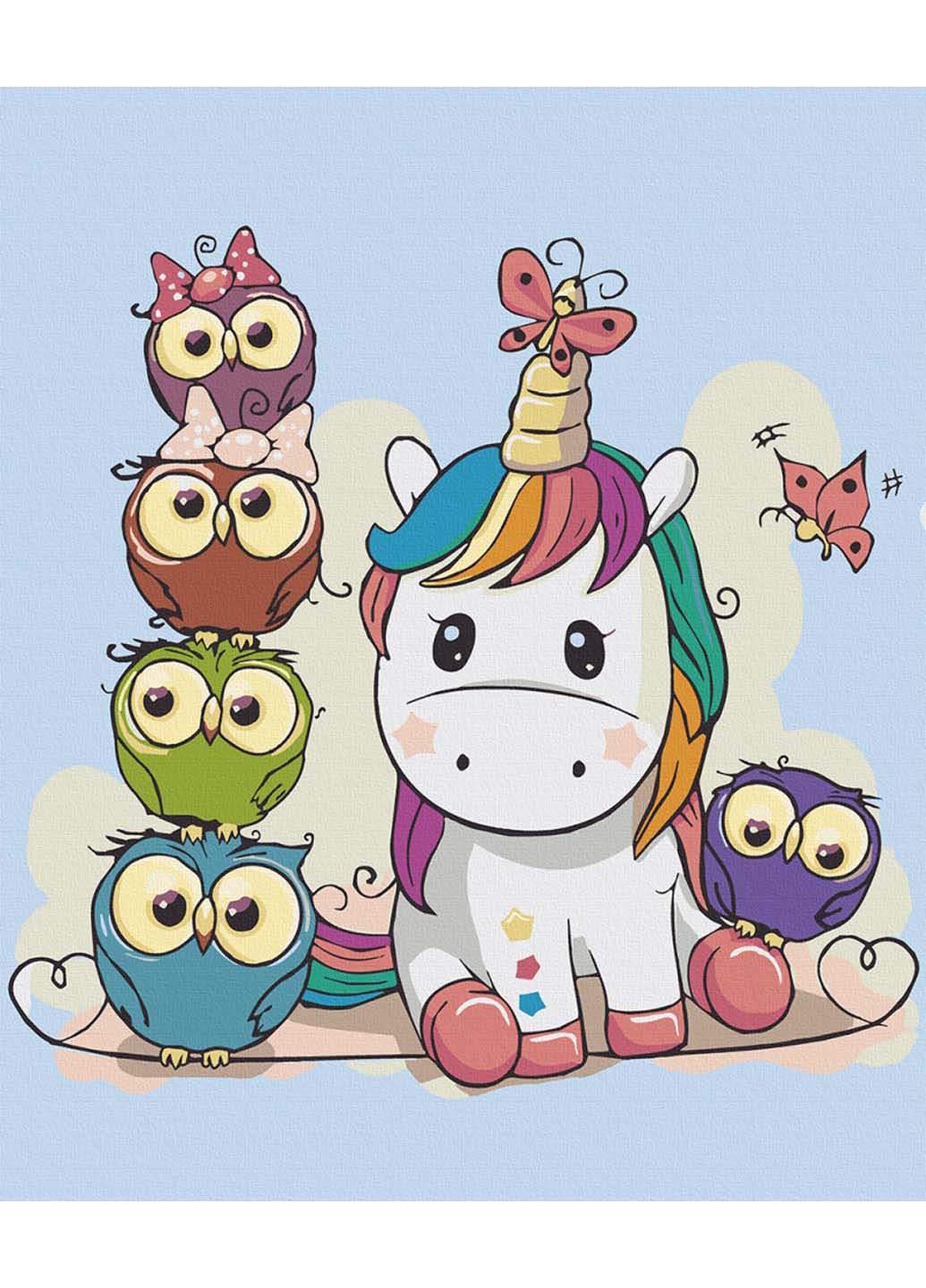 Картина за номерами Казкові друзі 40х50 см Art Craft (258022162)