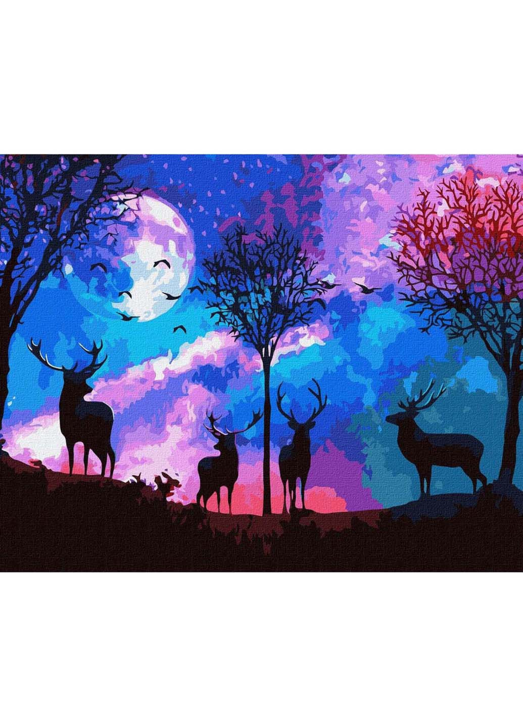 Картина за номерами Казковий ліс 40х50 см Идейка (258021690)