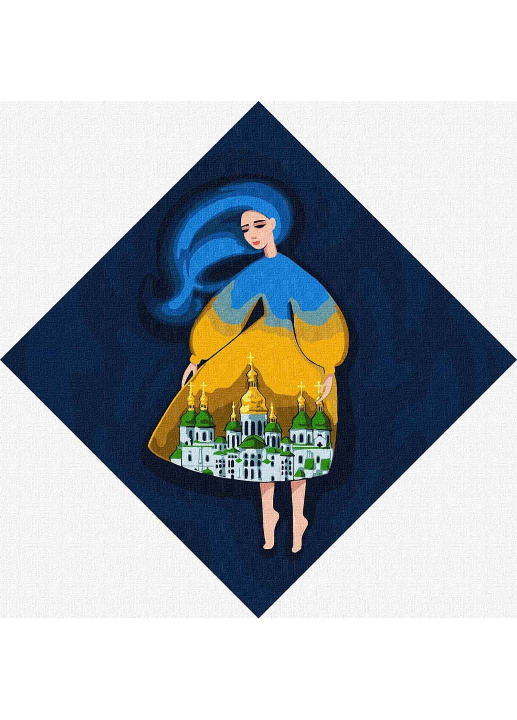 Картина за номерами Берегиня Софіївська 30х30 см Идейка (258021634)