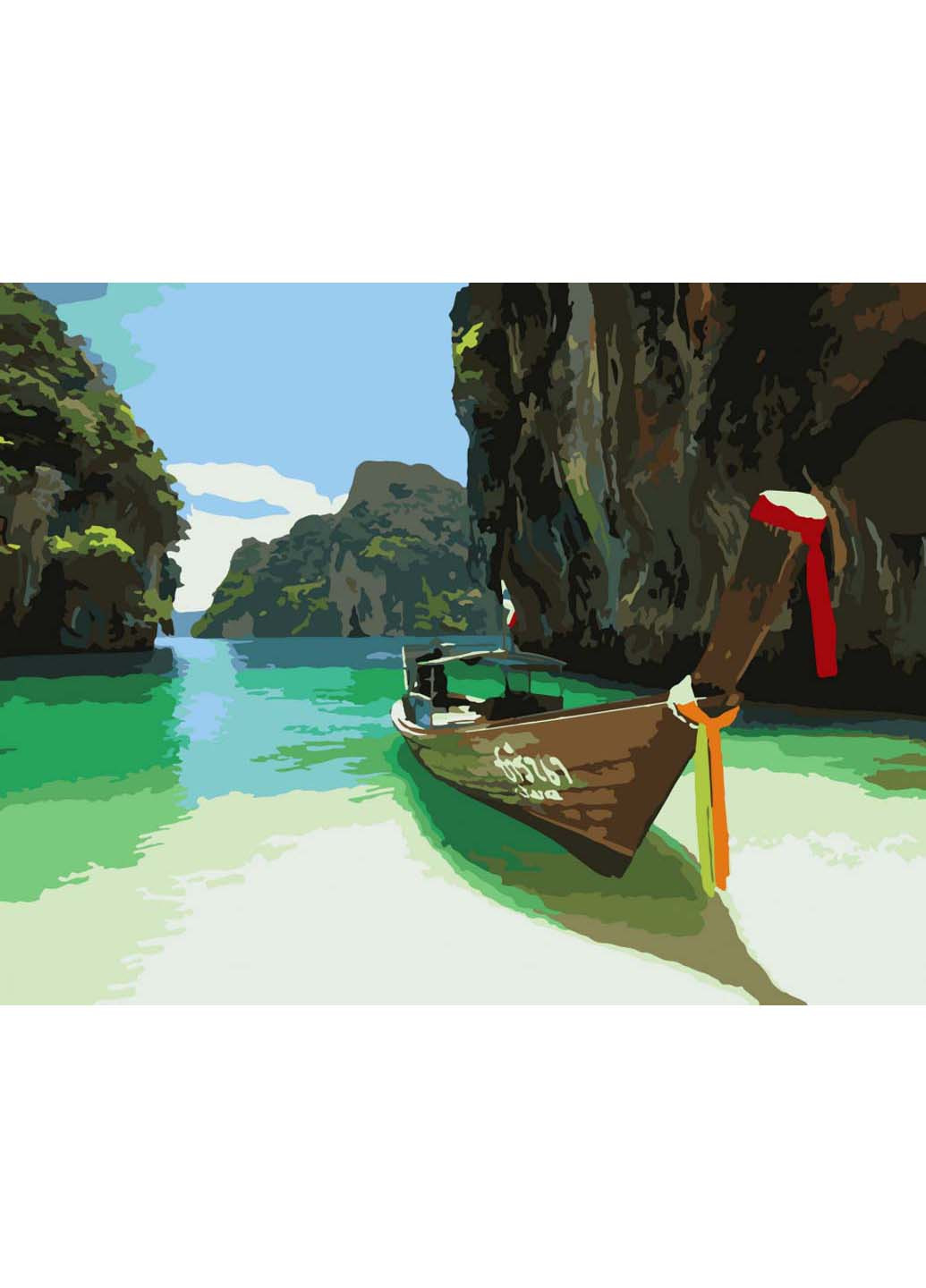 Картина за номерами Пхукет. Таїланд 40х50 см Art Craft (258021885)