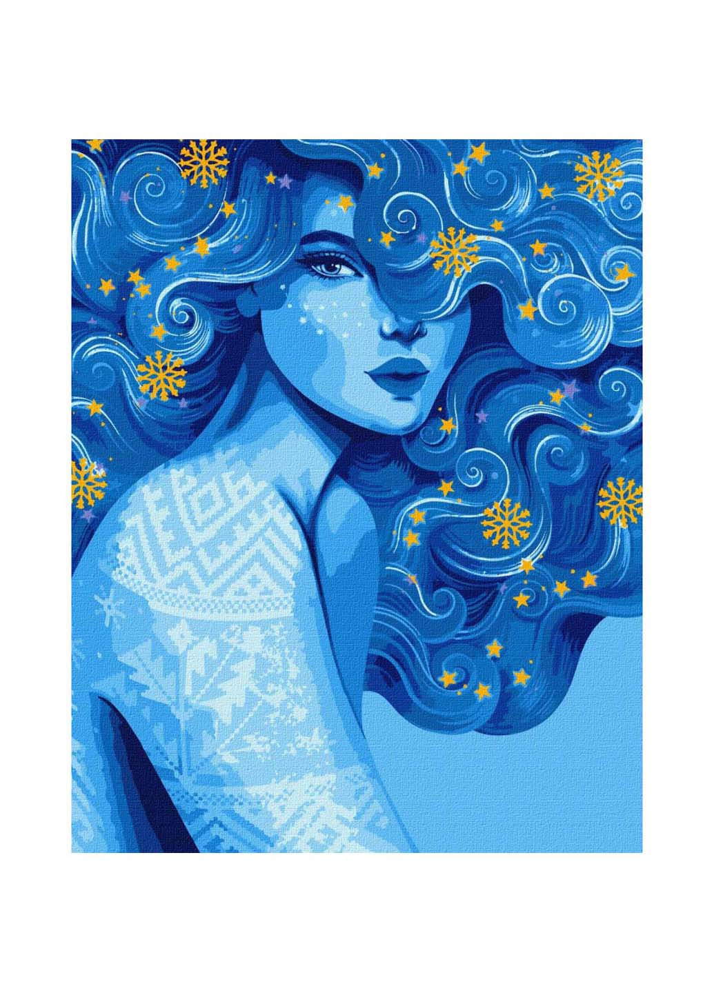 Картина за номерами Холодна краса ©pollypop92 40х50 см Идейка (258021829)