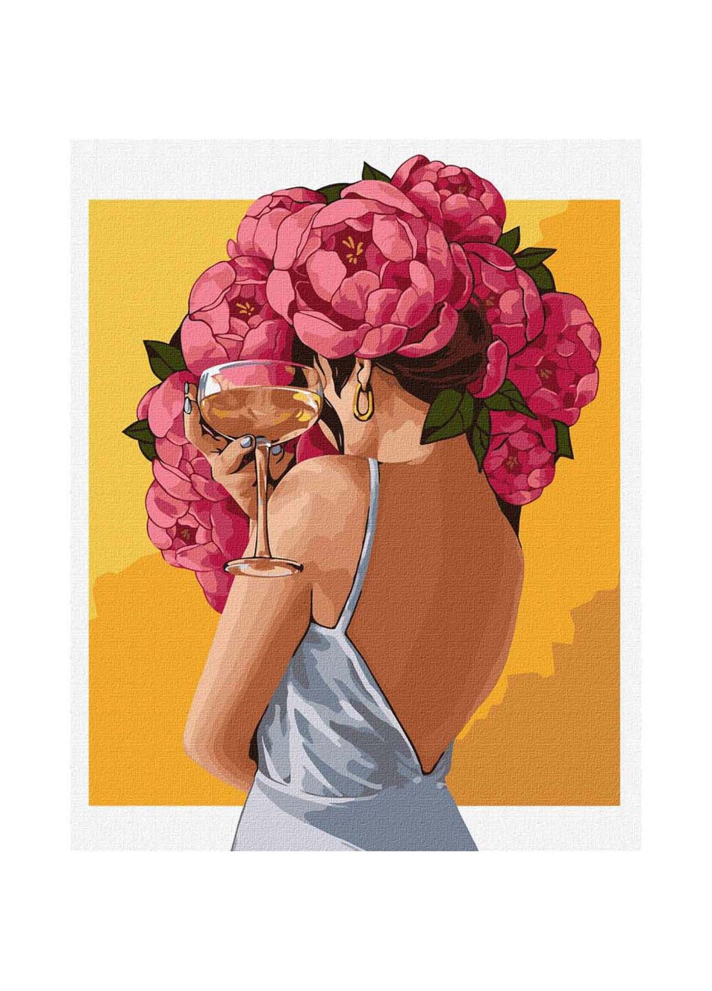 Картина за номерами Таємниця квітуча 40х50 см Идейка (258021651)