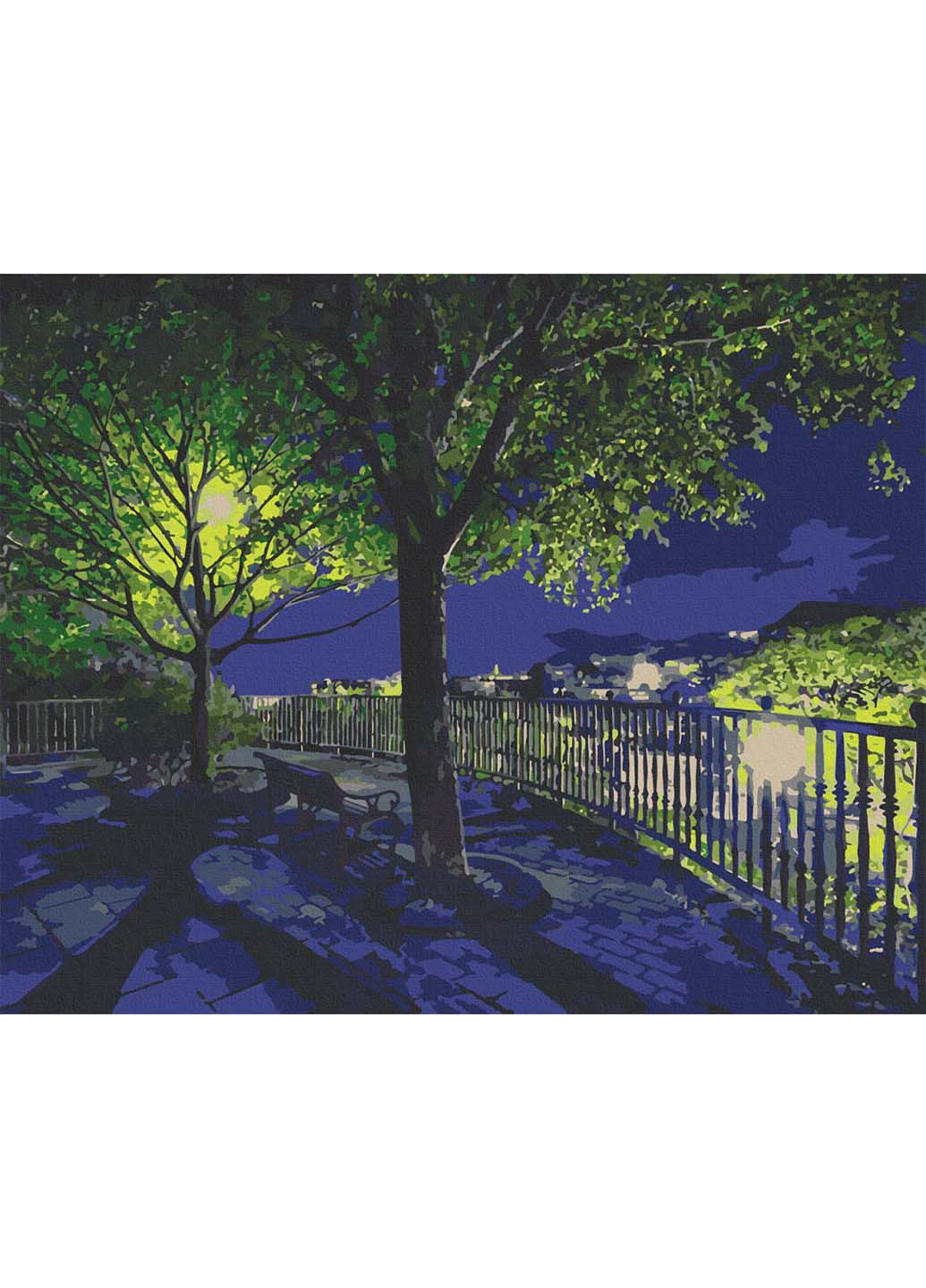 Картина за номерами Нічний парк 40х50 см Art Craft (258022194)