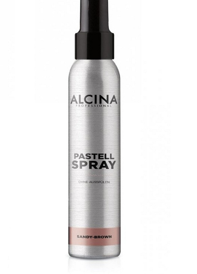 Спрей тонирующий для осветленных,мелированных волос песочный 100 мл Sandy-Brown Alcina pastell spray (258025207)