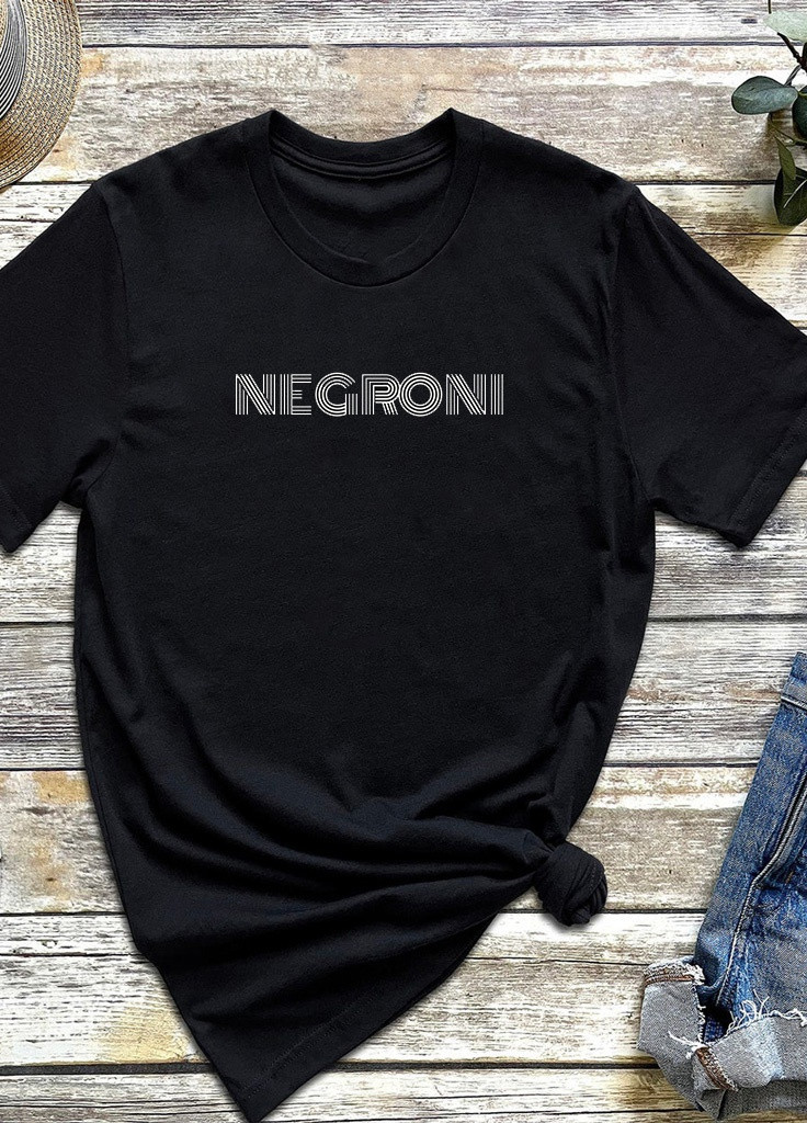 Черная футболка мужская черная necroni Zuzu