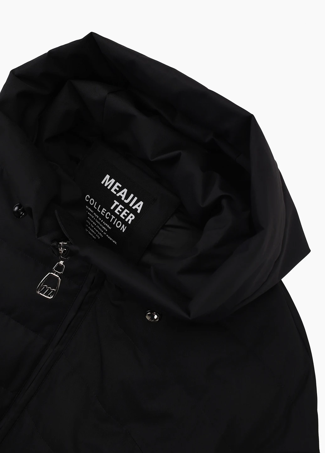 Черная демисезонная куртка Meajiateer