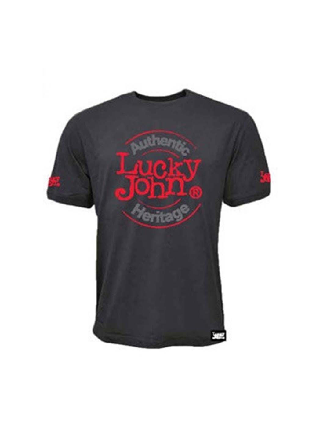 Серая футболка Lucky John