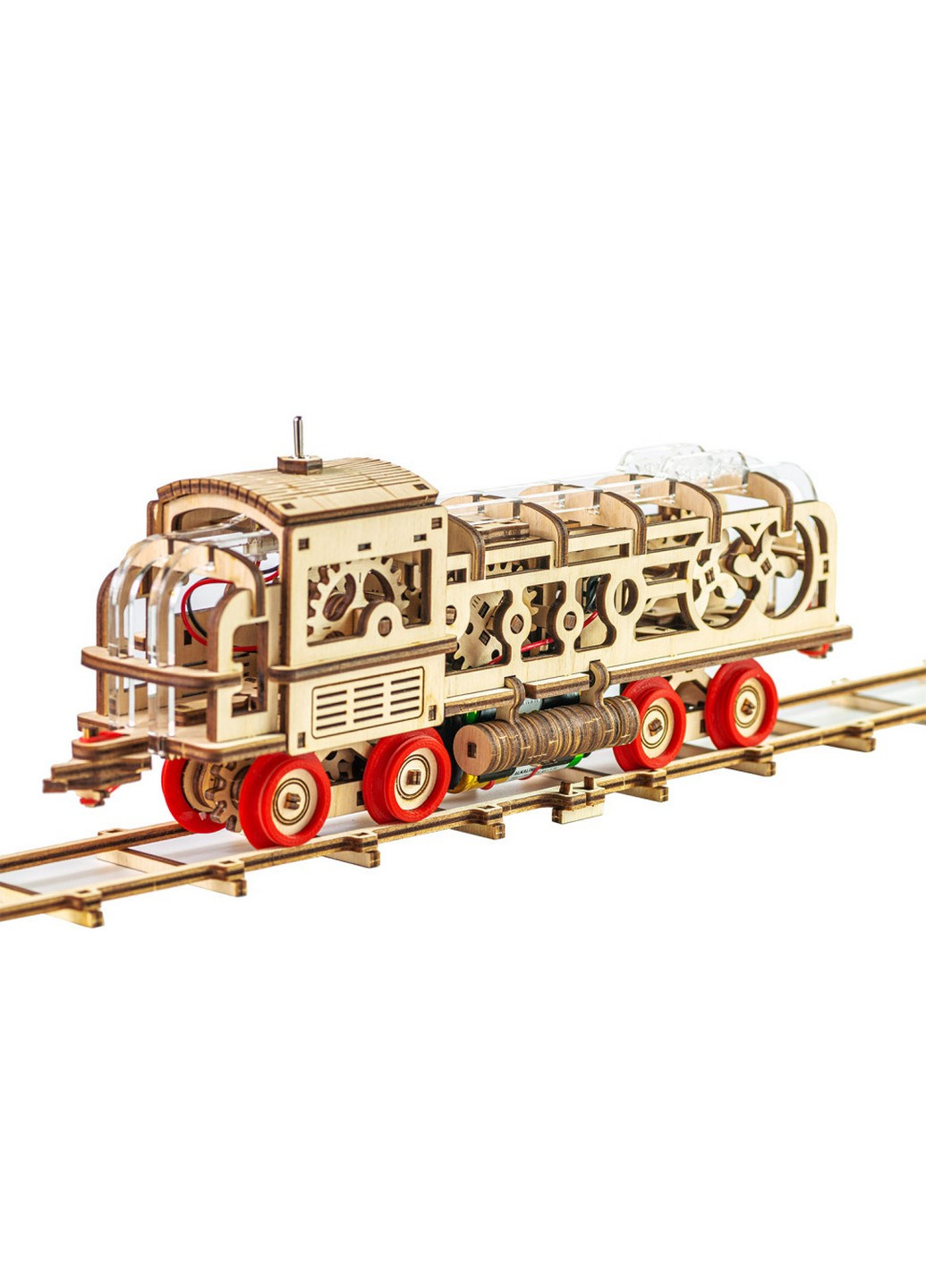 Деревянный конструктор "Lord of the rails" 260 дет 40х23х5 см Time for Machine (258031552)