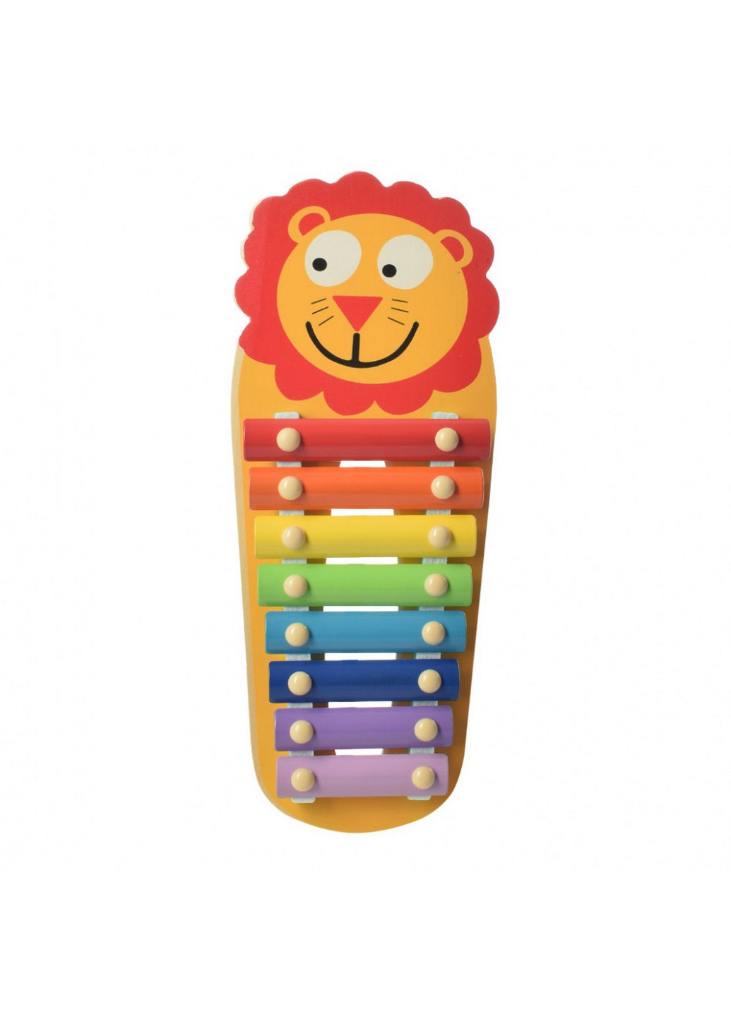 Дитяча іграшка Ксилофон дерев'яний (Лев) 35х15, 5х4 см No Brand (258030798)