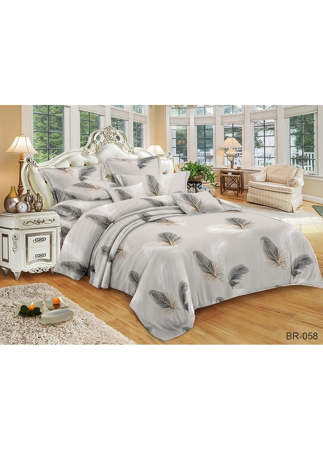 Комплект постельного белья (BR-058) Семейный Tag (258033082)