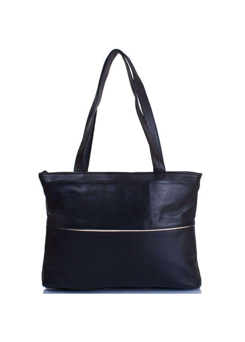 Шкіряна сумка-шоппер жіноча 38х29х6, 5 см TuNoNa (258032336)