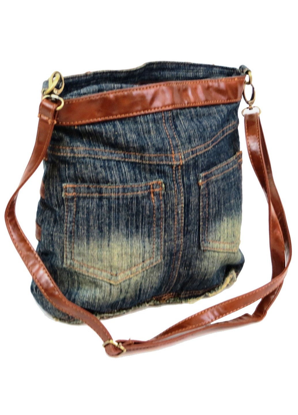 Джинсова сумка у формі жіночої спідниці 28х24х8 см Fashion (258033414)