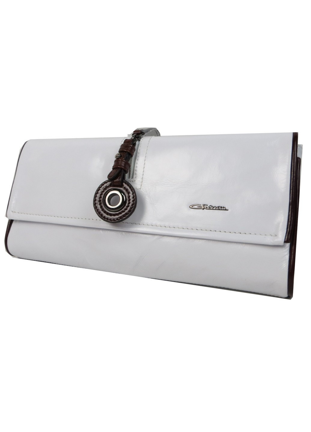 Жіночий шкіряний клатч 31,5х15,5х4 см Giorgio Ferretti (258033347)