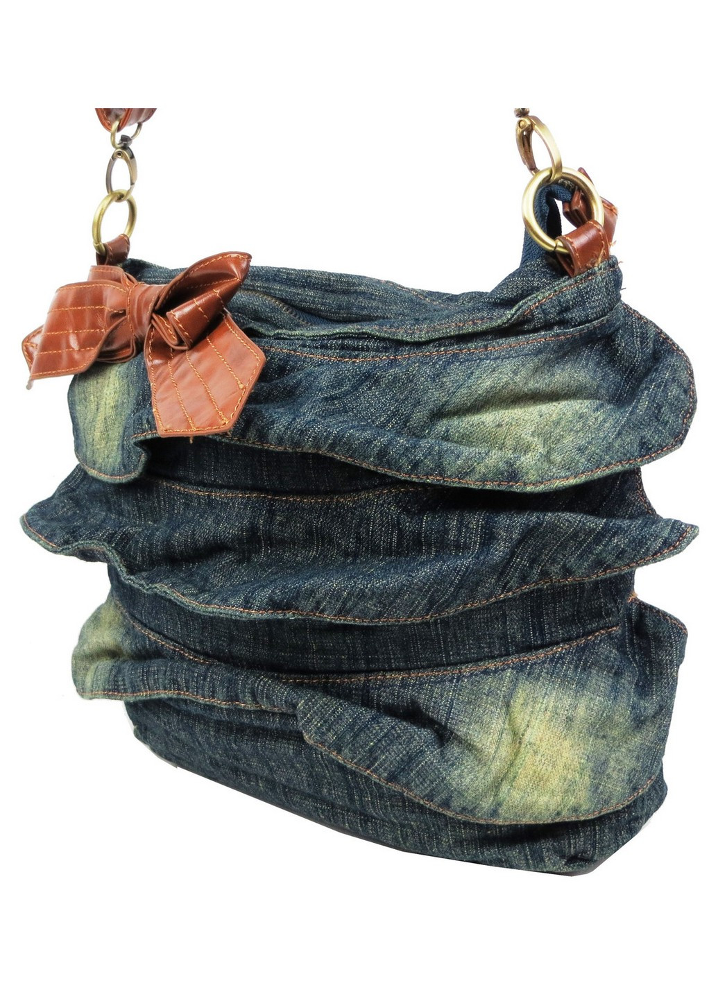 Жіноча сумка джинсова 33х26х10 см Fashion (258032339)